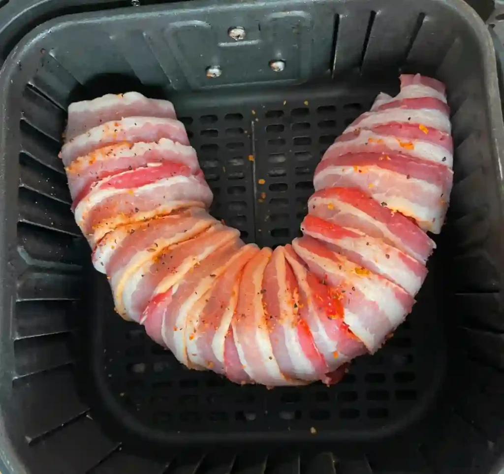 Schweinefilet in Bacon