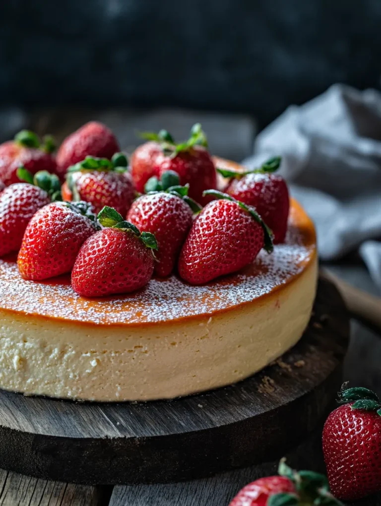 Käsekuchen ohne Boden