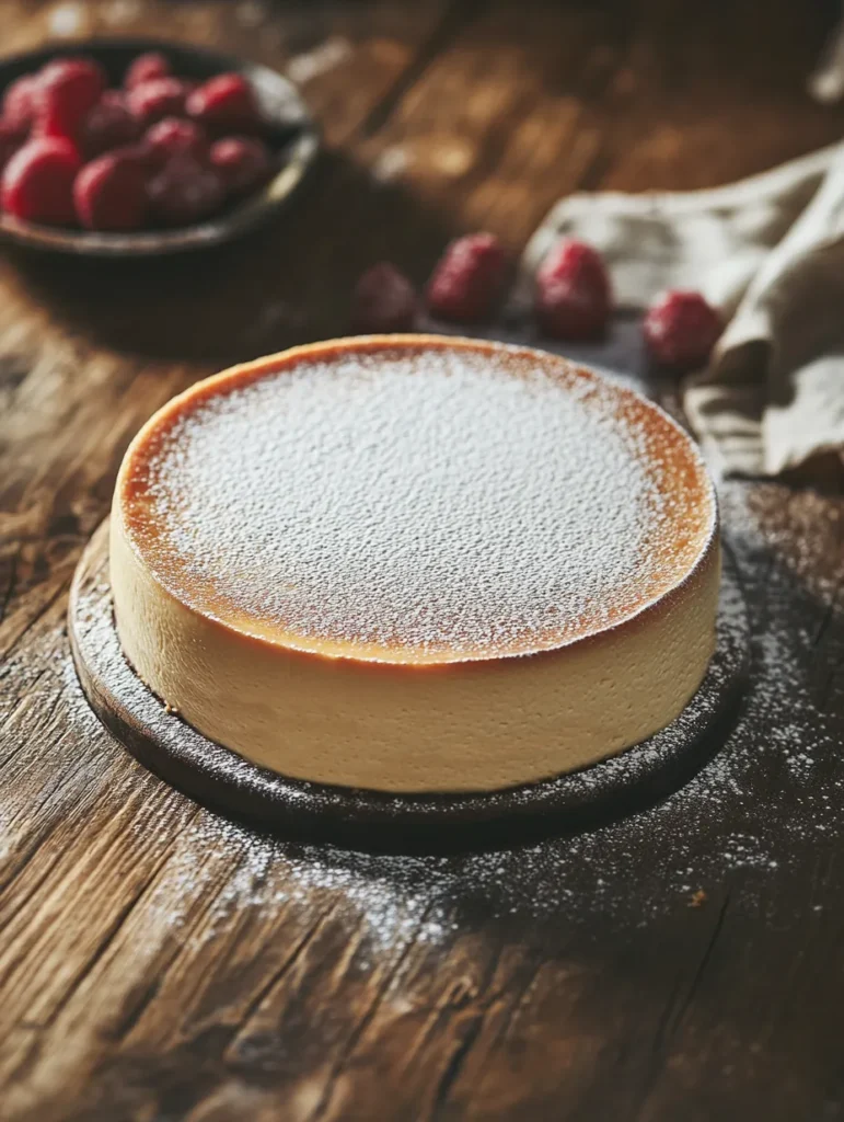 Käsekuchen ohne Boden - cremig