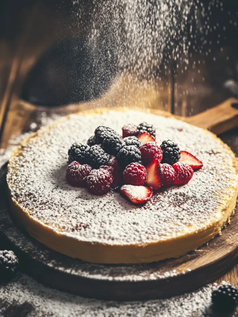 Käsekuchen ohne Boden - lecker cremig