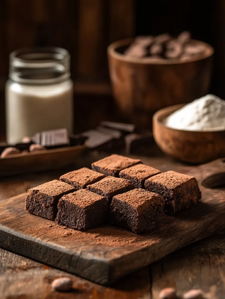 Keto Low Carb Brownies mit Kakao