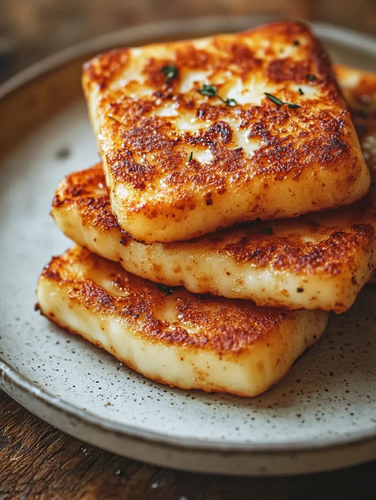 Knuspriger Halloumi aus der Heißluftfritteuse