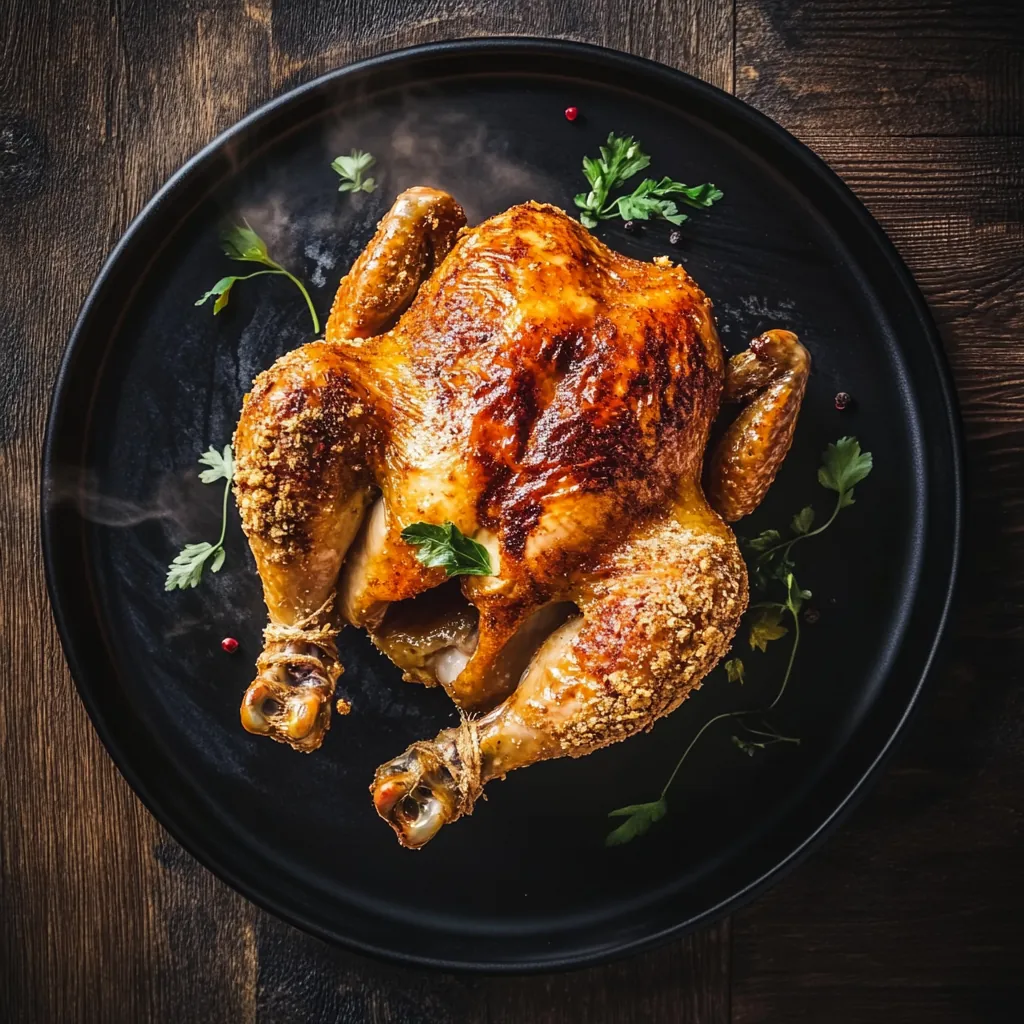 Knuspriges Hähnchen aus dem Airfryer Serviervorschlag