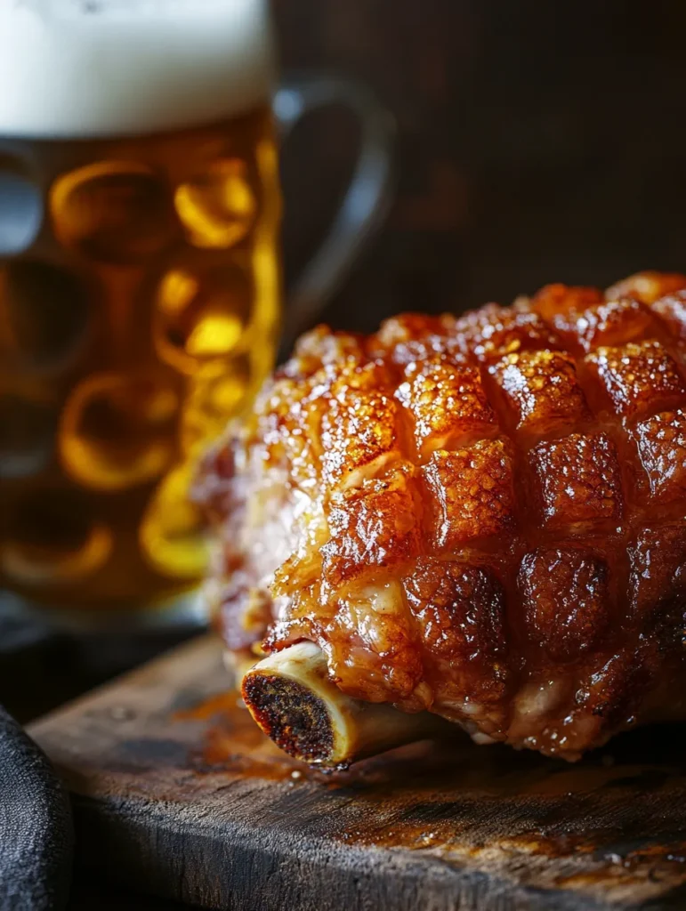 Perfekte Schweinshaxe aus der Heißluftfritteuse